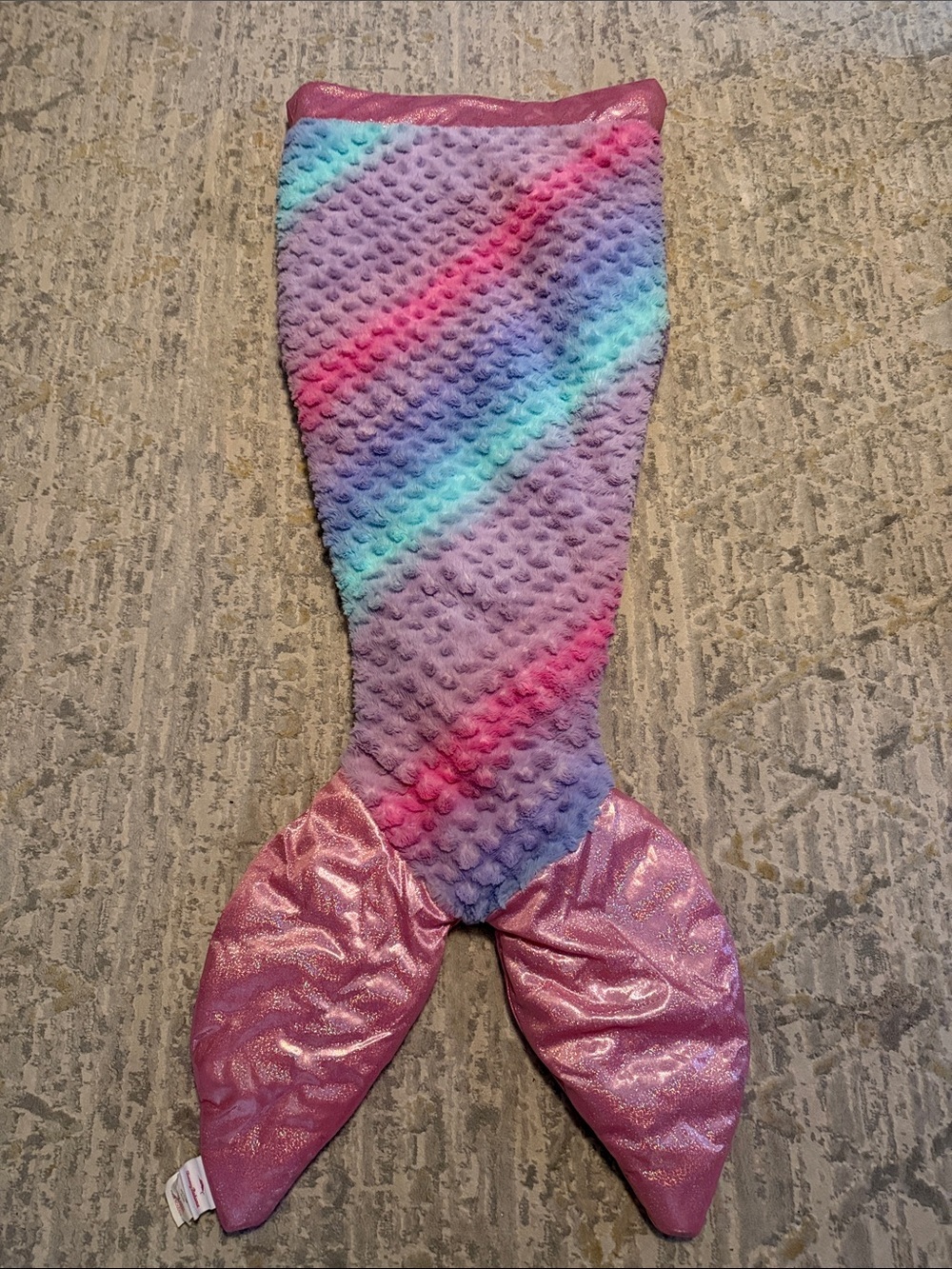 Tommy Bahama Kids Rainbow Pastel Mermaid Tail - Pink, Purple, Blue, Teal